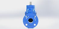 Ductile Iron Gate Valve Top Cap Or Hand Wheel Operated , Vulcanized Rubber Wedge