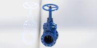 Ductile Iron AWWA approved Gate Valve , Handwheel Operator Resilient Seated Valve