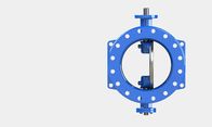 Dovetail Design Double Eccentric Butterfly Valve Low Operating Torque