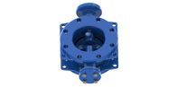 Dovetail Blue Rubber Seal Butterfly Valve Low Operating Torque Available