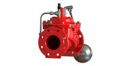 Red Remote Float Control Valve With Stainless Steel Trim Material