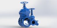 Simple Operation Water Control Valve Resilient Gate Valve Handwheel Operated
