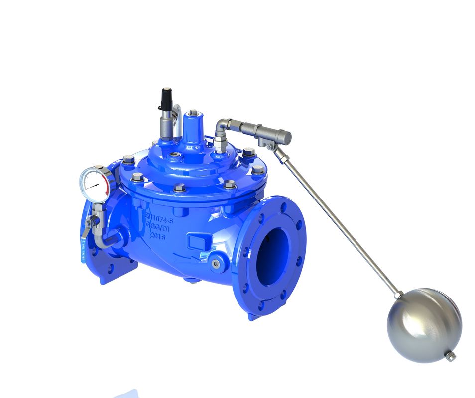 Stainless Steel Pilot Float Control Valve With Nylon Reinfocement Diaphragm
