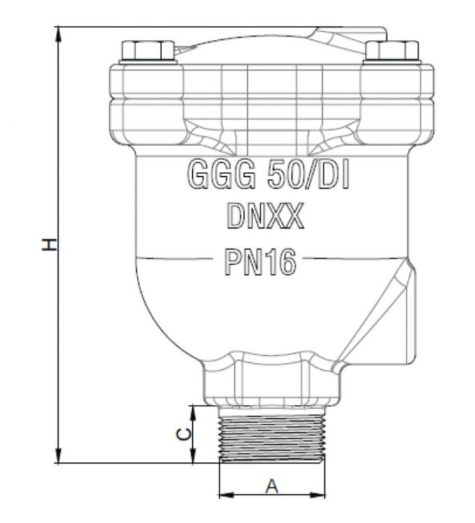 Air Release Vent Valve For Building Service Thread Type