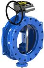 Stainless Steel Disc Ring Double Eccentric Butterfly Valve Wore Gear Operated