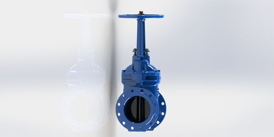 PN16 Pressure Rating Flanged Connection Corrosion Resistant Water Gate Valve for Industrial Pipeline Control