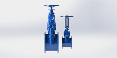 Durable Ductile Iron Flange Type Outside Screw Yoke Gate Valve