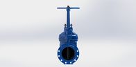 Low Torque Rubber Seat Gate Valve FBE Coated Hand Wheel Operated