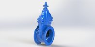 Soft Sealing Resilient Seated Gate Valve FBE Coating Handwheel Or Top Cap