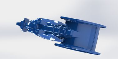 Durable Ductile Iron Flange Type Outside Screw Yoke Gate Valve