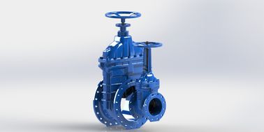 Industrial Flanged Soft Sealing Water Gate Valve With High Flow Capacity