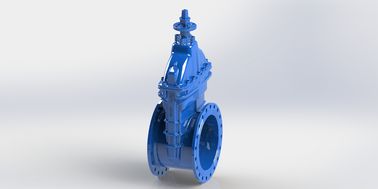 Durable Ductile Iron Flange Type Outside Screw Yoke Gate Valve