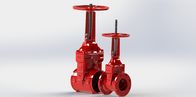 Resilient Seated UL FM Gate Valve With Rubber Disc Flange Or Grooved Type