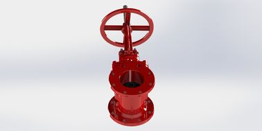 Red Epoxy Coated Ul Fm Gate Valve Long Lasting Performance