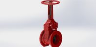 Ductile Iron Handwheel UL FM Gate Valve Flange And Groove Type Founded