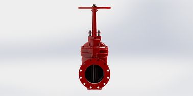 Class 125/150 Pressure UL FM Gate Valve Handwheel Operation Fusion Bonded Epoxy Coating