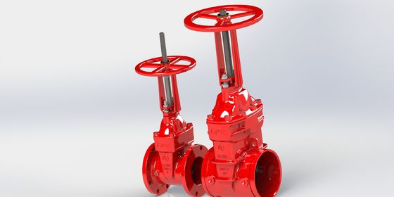 UL FM Gate Valve with EPDM Seal and Fusion Bonded Epoxy Coating for Fire Fighting Systems in 2" to 12" Sizes