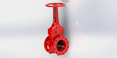 ANSI B16.1 End Flange Fire Fighting System With Flanged / Grooved Connection