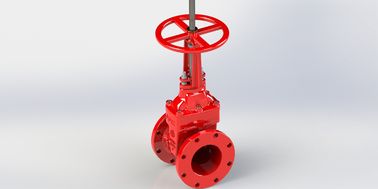 Ductile Iron UL FM Approved Gate Valve Temperature Range -10C To 80C