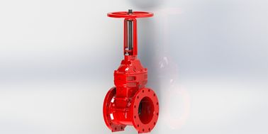 UL FM Ductile Iron Handwheel / Cap Gate Valve ANSI B16.10 Face To Face