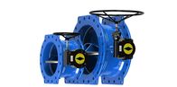 Water Management Double Eccentric Butterfly Valve With EPDM Seat Material