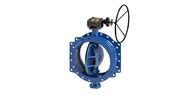 Modulating On Off FBE Coated GSJ500-7 Double Eccentric Butterfly Valve