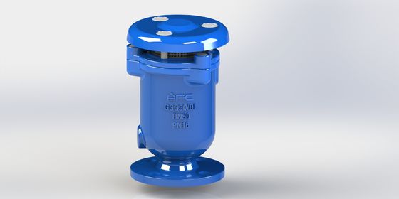 Ductile Iron Combination Air Release Valve with Stainless Steel Float and Resilient Seated Seal for Fluid Systems