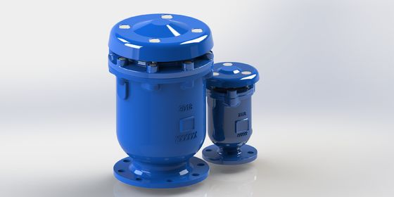 Ductile Iron Combination Air Release Valve 50-300mm with Triple Function for Water Distribution Systems