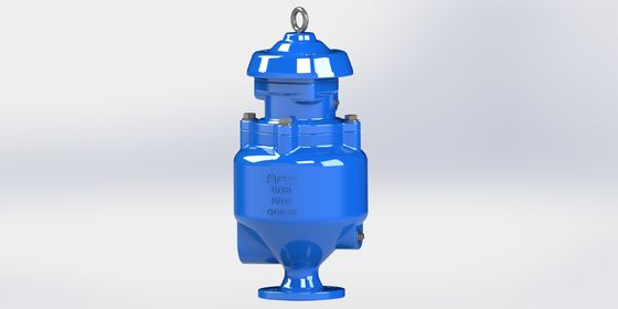 Ductile Iron Sewage Air Release Valve with Flange/Thread Connection for DN50-DN200 Sewage Systems