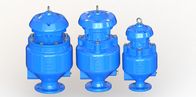 No Harm Liquid Spilling RAL5010 Air Release Valve For Sewage Water System
