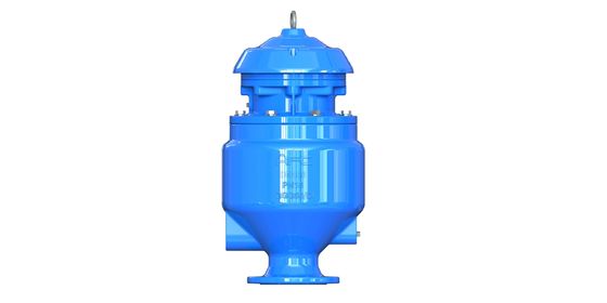 Ductile Iron Sewage Air Release Valve with High Temperature Resistance ≤80℃ and Anti-Corrosion Fusion Bonded Epoxy Coating for Wastewater Treatment