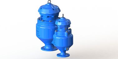 DN50-DN200 Ductile Iron Sewage Air Release Valve With Flange / Thread Connection Type