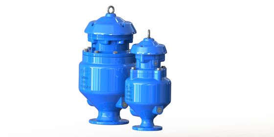 Ductile Iron Sewage Air Release Valve with High Temperature Resistance ≤80℃ and Anti-Corrosion Fusion Bonded Epoxy Coating for Wastewater Treatment