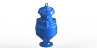 RAL5010 Ductile Iron Wastewater Check Valve Full Flow Area Long Life Time