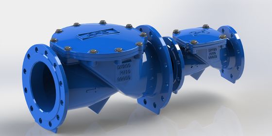 DN50-700 Swing Flex Check Valve with EPDM Seal Material and Flange PN16 End Connection for Water Pipeline Flow Control