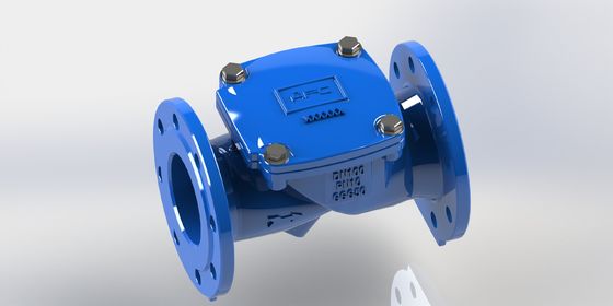 EN12266 Test Standard Swing Flex Check Valve with Flange Connection Type and EPDM Seal Material for Industrial Fluid Control