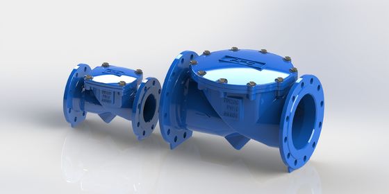 PN16 Swing Flex Check Valve with Ductile Iron Body and EPDM Rubber Disc for Industrial Pipelines