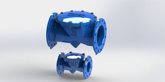 PN16 Swing Flex Check Valve with Ductile Iron Body and EPDM Rubber Disc for Industrial Pipelines