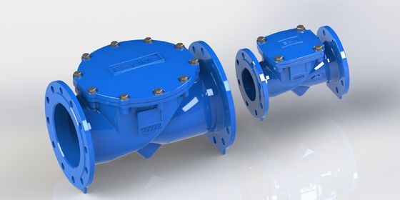 Ductile Iron Swing Flex Check Valve with Flange Connection and EPDM Seal for Industrial Pipeline Control