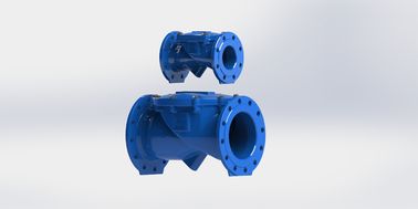 PN10 Pressure Rating Swing Flex Check Valve With EPDM Seal Material For Water