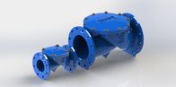Ductile Iron Swing Flex Check Valve With Nylon Reinforced Fabric Double Flange