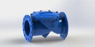 FBE Coated 40 Degree Swing Flex Check Valve For Water Supply / Sewage System
