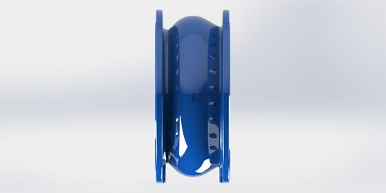 Ductile Iron FBE Coated Non Slam Check Valve with Soft Seal for Water Hammer Prevention