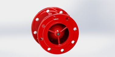 Soft Seal Ductile Iron No Slam Check Valve Flange Connection PN10 / PN16 / PN25