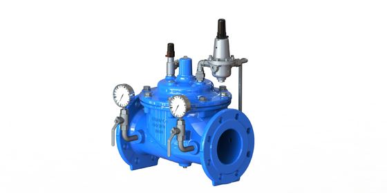 EN1092-2 Flange Standard Water Pressure Reducing Valve with Epoxy Coated Body and SS304 Seat