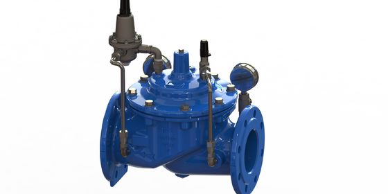 Flange Connection Water Pressure Reducing Valve with SS304 Seat and Nylon Reinforced EPDM Diaphragm for Precise Pressure Control