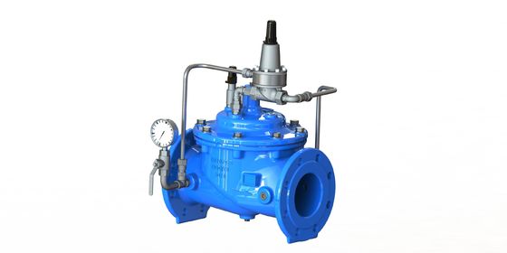 2-40 Inch Flanged Pressure Sustaining Valve with PN25 Maximum Pressure for Water Treatment Systems