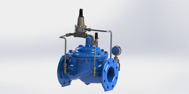 Ductile Iron Pressure Relief And Sustaining Valve With SS304 Internal Parts For Smooth Operation