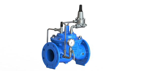 Pressure Sustaining Valve 2-40 Inch Flanged Connection Ductile Iron for Industrial Water Applications
