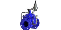 EN1074-5 DN50 FBE Coated Pressure Sustaining Valve With SS304 Pilot